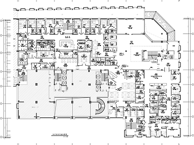 现代医院 医院门诊 妇产医院 医院大堂 施工图