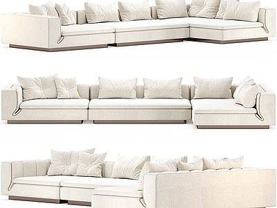 现代多人沙发 Minotti 现代多人沙发
