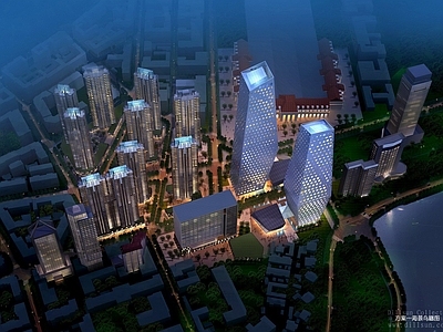 城市规划 青岛高铁站TOD 施工图