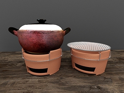 厨具 砂锅 锅 火锅 碳炉