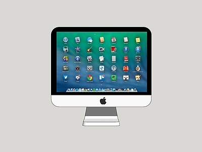电脑 电脑 iMac 苹果一体机