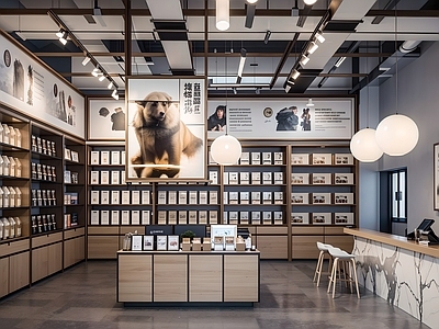 现代其他店铺 文创店