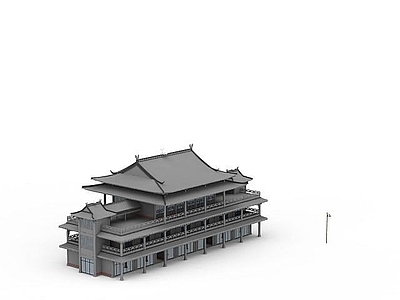 现代其他建筑外观 唐朝桥