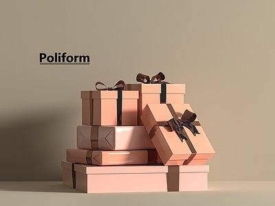 现代摆件组合 现代礼品盒 礼盒 礼物盒 装饰品