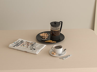 餐具 咖啡杯 水壶 盘子 杯子