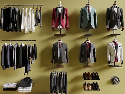 衣服 西装 西服 男士服装 男装 皮鞋