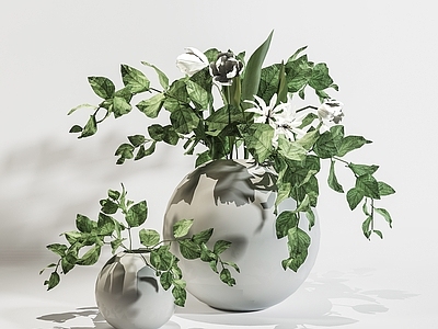 现代花艺 现代花瓶花卉 鲜花插花 鲜花绿植