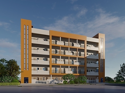 现代学校建筑 学生宿舍 施工图