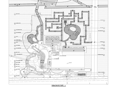 口袋公园 幸福鱼庄 口袋公园 晒鱼干场地 竹子瞭望台 LOGO精神堡垒 施工图