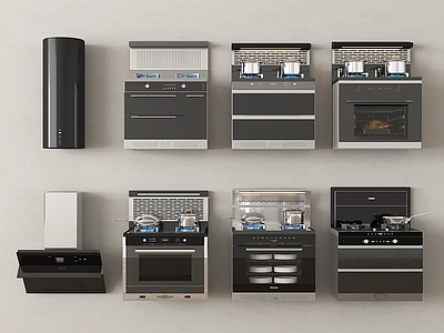 灶台 灶台 集成灶 灶具 炉具 侧吸油烟机