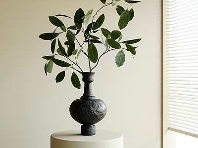 中古现代花艺 现代花瓶花艺