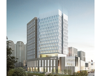 现代办公楼建筑 现代高层商务办公 办公楼平面图 高层办公楼 底层商业中心 建 施工图