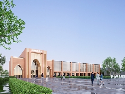 现代简约其他农业建筑 稻米文化展厅 农业展厅 展览馆 改造项目