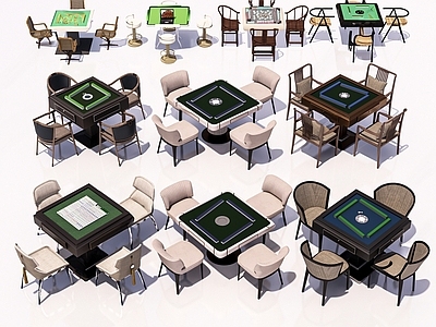 麻将桌 麻将桌 棋牌桌 麻将桌椅组合 麻将
