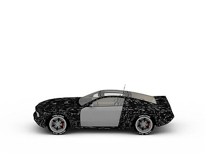 现代花纹赛车