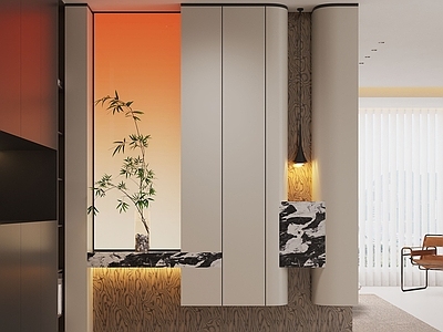 现代玄关 现代玄关过道 玄关背景 入户玄关 装饰性玄关 入户门厅