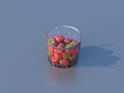 水果蔬菜 草莓 水果 摆件
