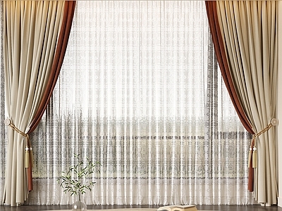 现代窗帘 窗帘 布帘 纱帘 布艺窗帘