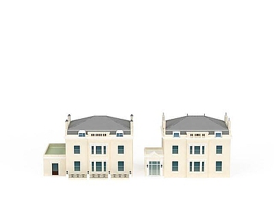现代其他建筑外观 室外楼房