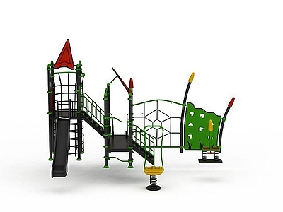 现代娱乐器材 儿童攀爬组合