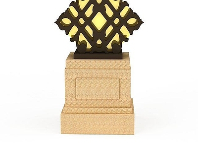 现代其他景观小品 景观灯
