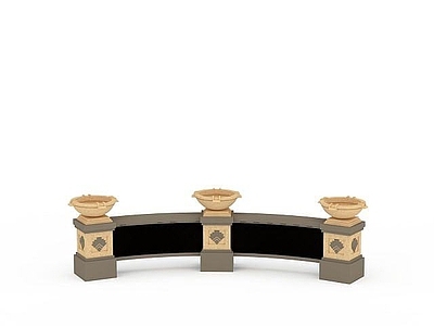 现代其他景观小品 景观小品