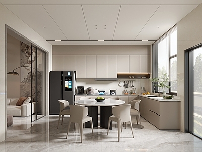 现代开放式厨房 现代开放式厨房