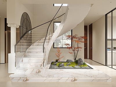 现代楼梯间 现代楼梯间