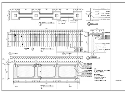 其他办公工业景观 宣传栏 宣传廊架 单臂廊架 景观宣传栏廊架 施工图