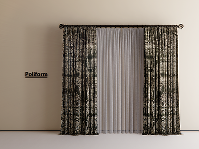 法式中古窗帘 罗马帘 布帘 窗帘 法式窗帘