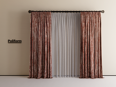 现代窗帘 纱帘 布帘 罗马帘 窗帘
