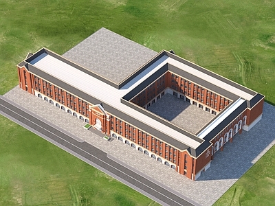 现代学校建筑 建筑 学校 宿舍