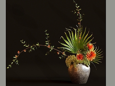 现代花艺 现代花瓶花艺
