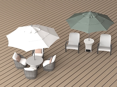 现代中式遮阳伞 户外桌椅 遮阳伞 折叠伞