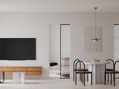 北欧公寓 一字型公寓