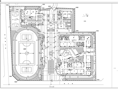 现代其他景观 学校景观图纸 施工图