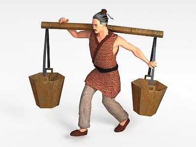 现代古代农民