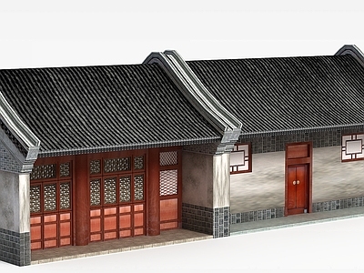 现代古建民居