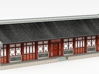 中式民居古代建筑