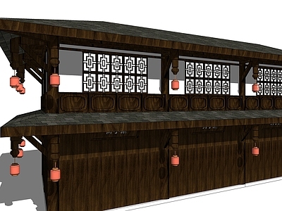 中式餐饮建筑 餐饮建筑