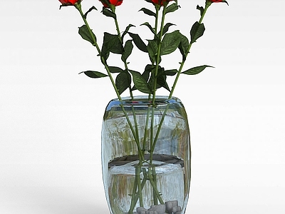 现代佛龛 玫瑰花插花装饰