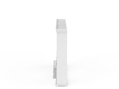 现代衣柜 精品白色大型电视柜