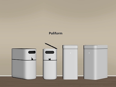 现代垃圾桶 现代垃圾桶 现代智能 室内
