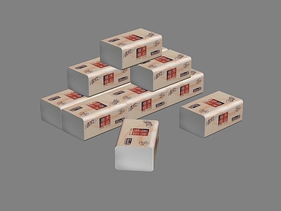现代其他摆件 现代其他摆件 其他生活用品 纸巾 卫生纸