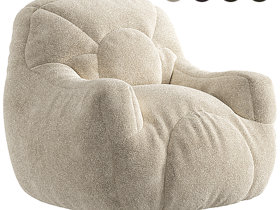 现代奶油懒人沙发 休闲沙发 儿童沙发 布艺沙发