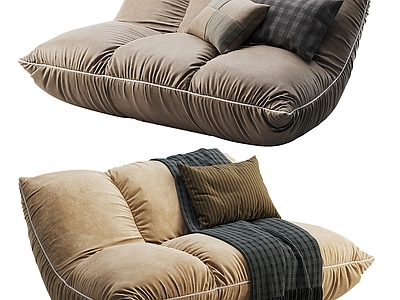 现代意式懒人沙发 休闲沙发 儿童沙发 布艺沙发