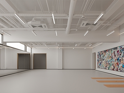 现代其他公共空间 舞蹈室