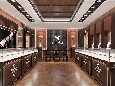 现代珠宝店 金店 珠宝店 黄金首饰店