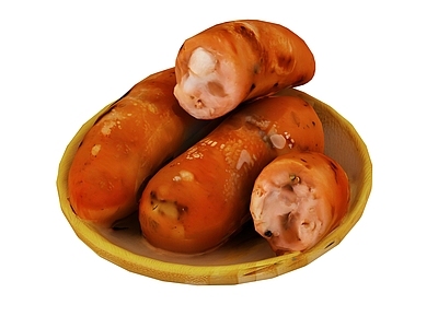 酒水食物 食物 热狗 火腿肠 肉肠