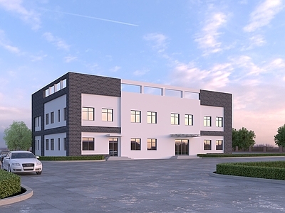 现代厂房 厂房 车间 食堂 库房